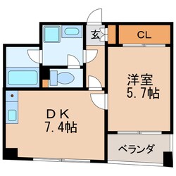 ドムス東栄の物件間取画像